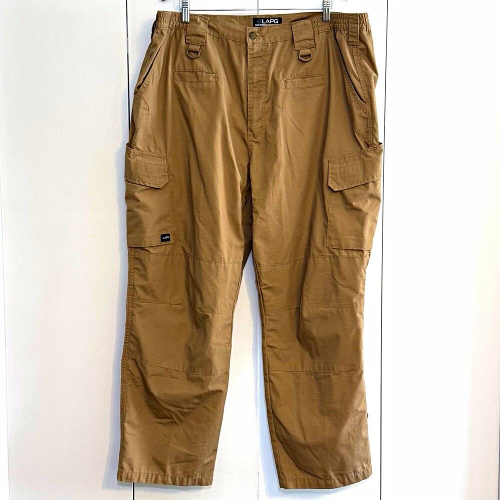 LAPG Basic Operator Tactical Pants Tan Men’s 44W x 30” Regular Solid Coyote